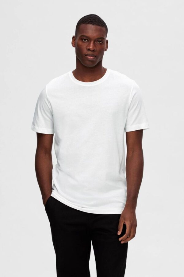 T-SHIRT 16094134 SLHCORMAC SS O-NECK BRIGHT